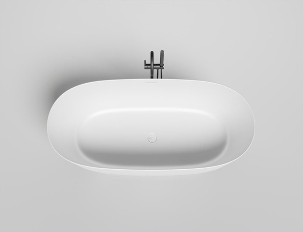 Ванна из литьевого камня Salini Sofia 170х80 102516G белая глянцевая