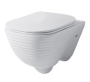 Безободковый унитаз  Disegno Ceramica Loom LO005RIM55  белый Безободковый унитаз  Disegno Ceramica Loom LO005RIM55  белый