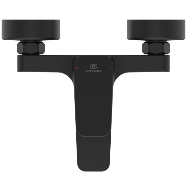 Смеситель для ванны настенный  Ideal Standard CERAPLAN BD256XG черный матовый Смеситель для ванны настенный  Ideal Standard CERAPLAN BD256XG черный матовый
