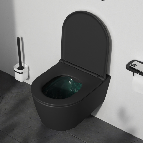 Унитаз подвесной AM.PM Func C8F1700MBSC безободковый с микролифтом