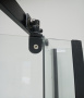 Душевая кабина Ceruttispa 90x225 CHIKA901B профиль черный