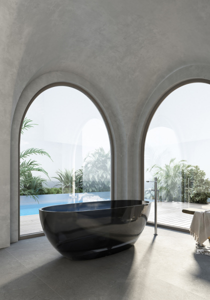 Ванна из полиэфирной смолы Abber 150x75 см AT9701Onyx-1.5