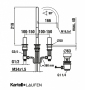 Смеситель для раковины Laufen KARTell by Laufen 3.1233.3.004.221.1 Смеситель для раковины Laufen KARTell by Laufen 3.1233.3.004.221.1