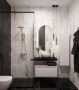 Столешница прямая 80х45 см Armadi Art FLAT NERO MARQUINA 869-080-NM Столешница прямая 80х45 см Armadi Art FLAT NERO MARQUINA 869-080-NM