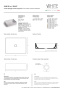 Раковина  White Ceramic Slim W010701 белый Раковина  White Ceramic Slim W010701 белый