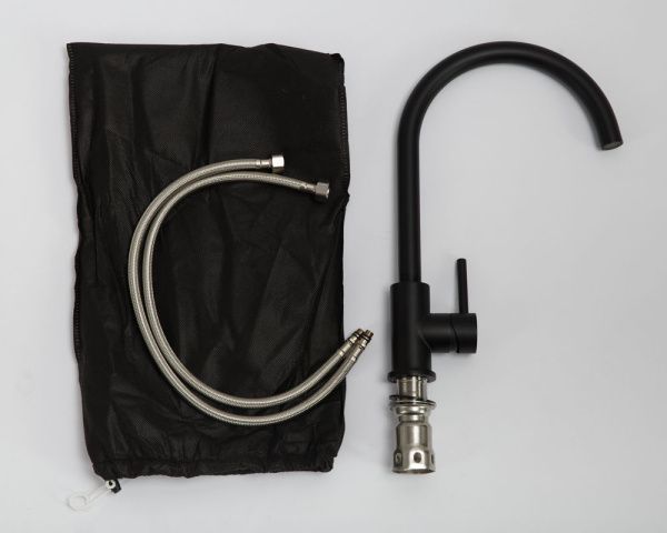 Смеситель для кухни  BelBagno  BB-LAM03-2-IN-NERO черный матовый Смеситель для кухни  BelBagno  BB-LAM03-2-IN-NERO черный матовый