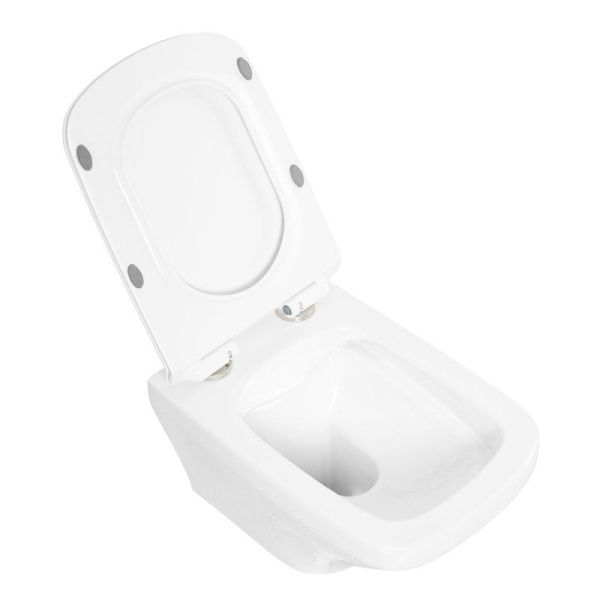 Унитаз подвесной безободковый  BelBagno SELA BB3201CHR белый Унитаз подвесной безободковый  BelBagno SELA BB3201CHR белый