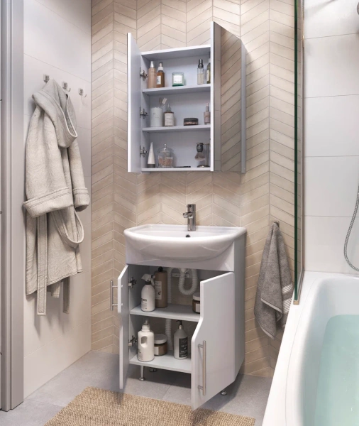 Зеркальный шкаф 60х70 см VIGO Grand zsh.GRA.60 Зеркальный шкаф 60х70 см VIGO Grand zsh.GRA.60