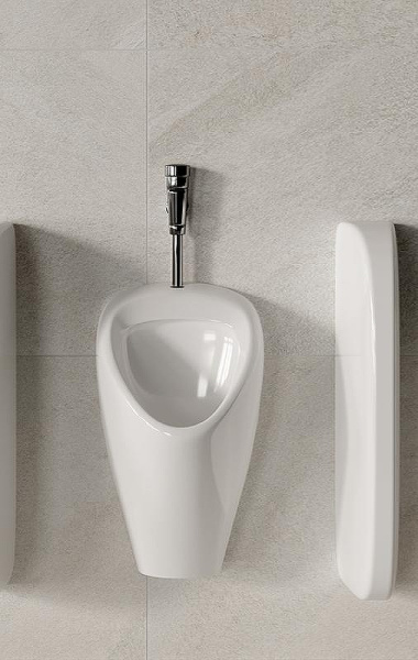 Писсуар Sanita Luxe Long PS/Long/Mech/WHT.G/S1 настенный