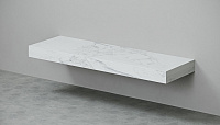 Столешница влагостойкая VELVEX Unit 160x50x11 белый мрамор Столешница влагостойкая VELVEX Unit 160x50x11 белый мрамор