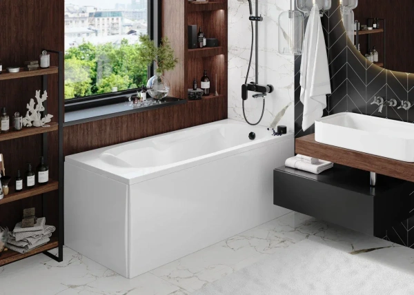 Ванна акриловая Vagnerplast Nymfa 150x70 VPBA157NYM2E-04