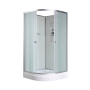 Душевая кабина AvaCan 100x100 D2010N профиль хром