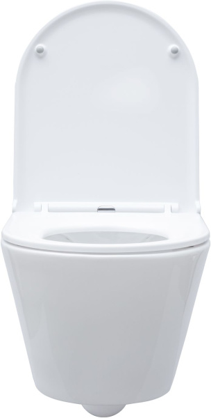 Унитаз подвесной Aquanet LAKE-W безободковый с микролифтом