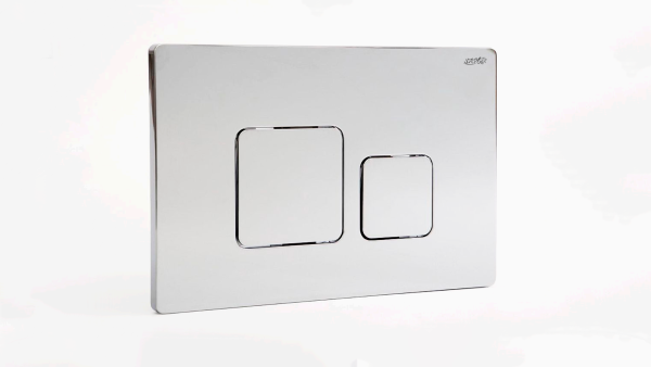 Кнопка смыва Sapbox 310CH0209 хром матовая