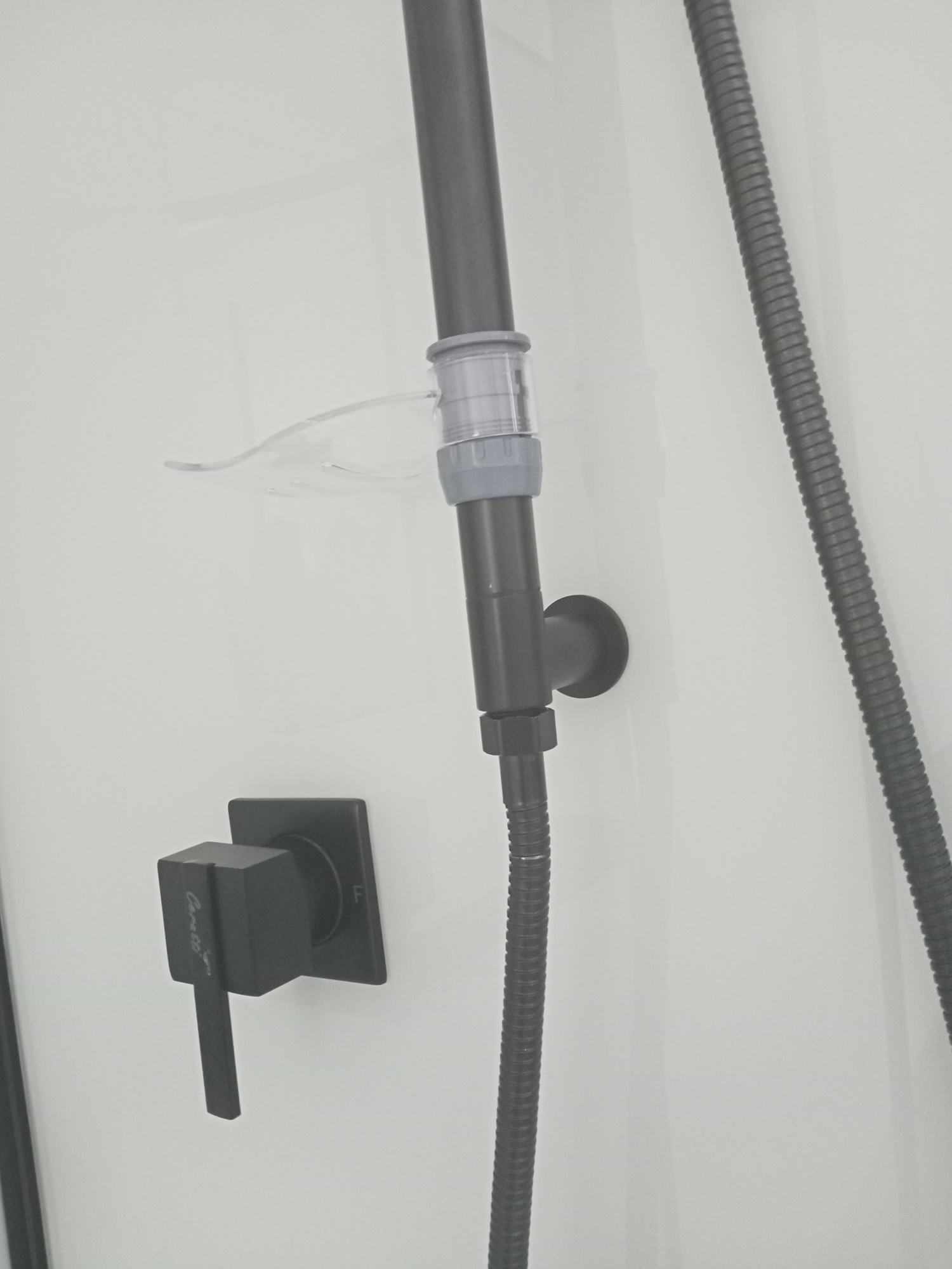 Душевая кабина Ceruttispa 90x205 KORRA90B профиль черный