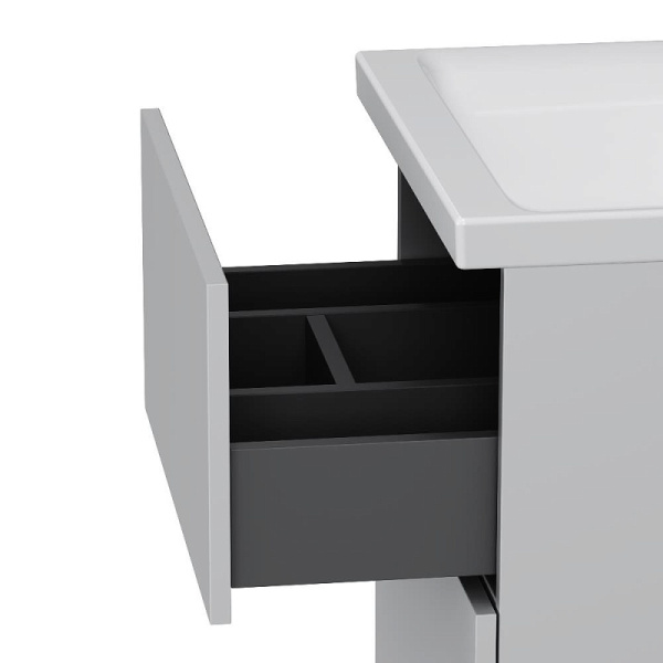 Тумба под раковину Am.Pm Gem 50 см M90FSX0502WG напольная белая