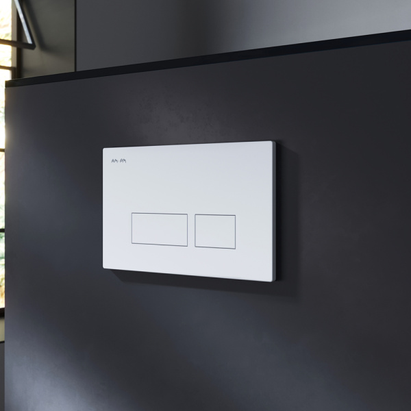 Система инсталляции AM.PM Pro I012704.7001 для унитазов с белой кнопкой смыва и шумоизоляцией