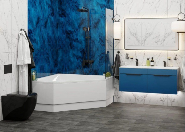 Ванна акриловая Vagnerplast Cavallo 140x140 VPBA140CAV3X-04