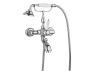 Смеситель для ванны MargaroliClassica RU1004AA01CR белый Смеситель для ванны MargaroliClassica RU1004AA01CR белый