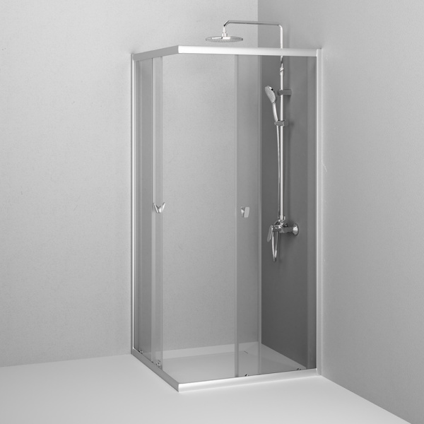 Душевой уголок AM.PM Sunny 90x190x90 W87G-403-9090-MT профиль хром