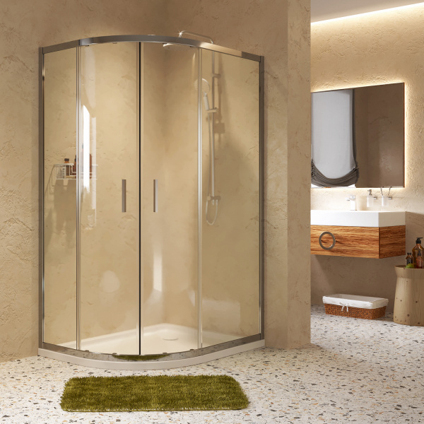 Душевой уголок 120x90 WasserKRAFT Lippe 45S24 Душевой уголок 120x90 WasserKRAFT Lippe 45S24