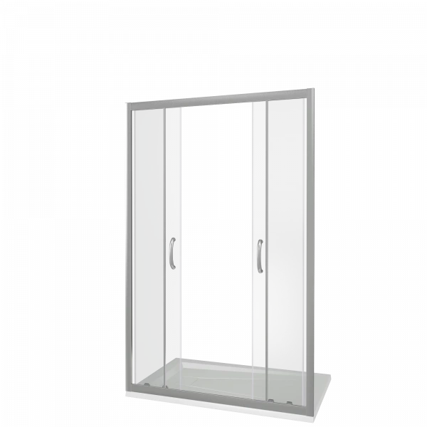 Душевое ограждение GOOD DOOR INFINITY WTW-TD-150-C-CH 150x150x185 Душевое ограждение GOOD DOOR INFINITY WTW-TD-150-C-CH 150x150x185