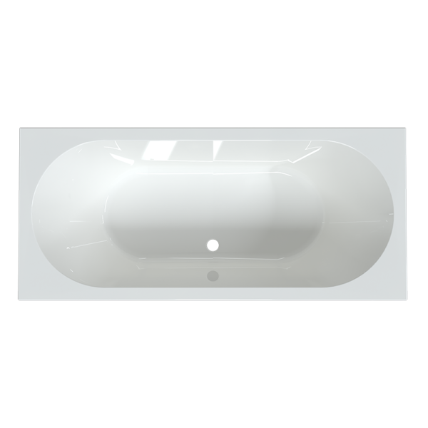 Ванна акриловая Radomir Вальс 200x100 1-01-0-0-1-195 белая пристенная с каркасом