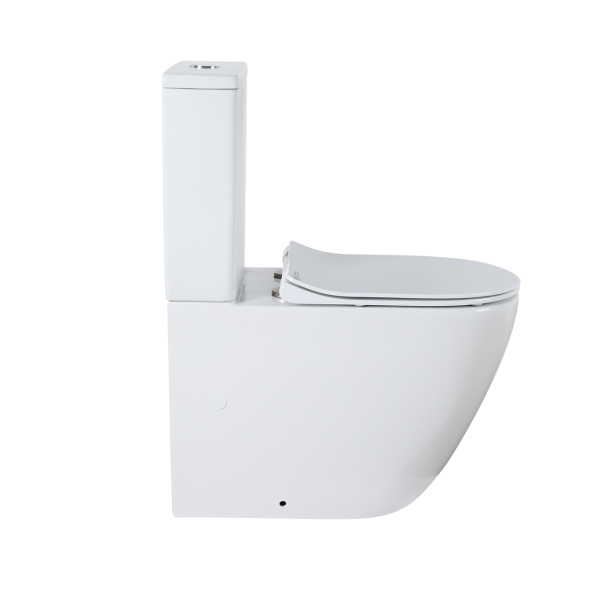 Унитаз-компакт Azario Grado AZ-2141 безободковый с микролифтом