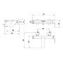 Смеситель AQUAme Monza AQM6312GM металл Смеситель AQUAme Monza AQM6312GM металл