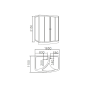 Душевая кабина + сауна 2в1 Cerutti SPA LESINA-R CT8342 165x110x215 Душевая кабина + сауна 2в1 Cerutti SPA LESINA-R CT8342 165x110x215