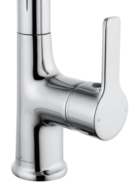 Смеситель для раковины с гигиеническим душем Wonzon & Woghand WW-FE01L212-CR хром глянцевый