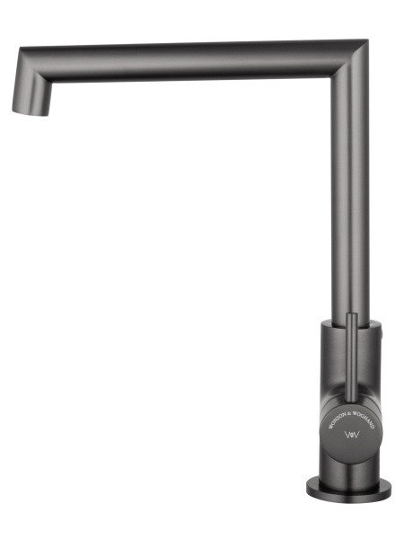 Смеситель для кухонной мойки Wonzon & Woghand WW-L1005-BGG темный графит брашированный