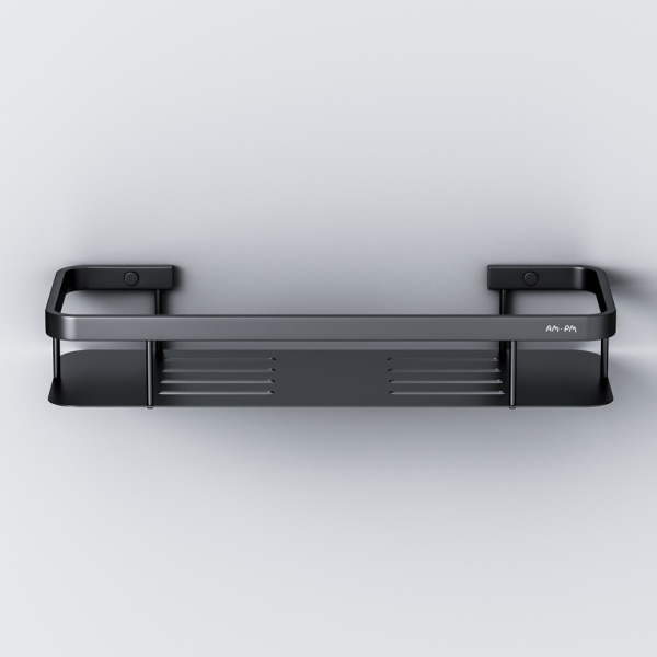 Полка для душа AM.PM Sense L 20755 A7453122 черная матовая