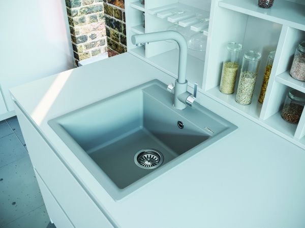 Кухонная мойка накладная 45x50 Florentina 23.020.B0450.302 Антрацит Кухонная мойка накладная 45x50 Florentina 23.020.B0450.302 Антрацит