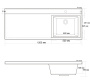 База под раковину  BelBagno KRAFT-LVD KRAFT-LVD-580/1200-2C-PIA-RNN База под раковину  BelBagno KRAFT-LVD KRAFT-LVD-580/1200-2C-PIA-RNN
