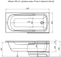Акриловая ванна Aquanet Extra 150x70 00208672