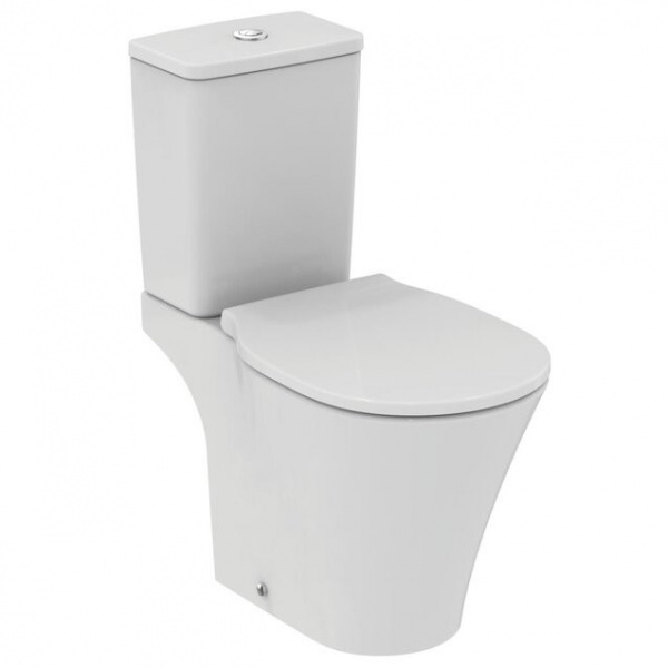 Напольный пристенный унитаз для монтажа с бачком Ideal Standard CONNECT AIR AquaBlade® E009701 Напольный пристенный унитаз для монтажа с бачком Ideal Standard CONNECT AIR AquaBlade® E009701
