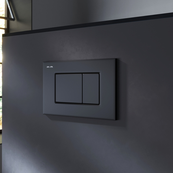 Система инсталляции AM.PM PrimeFit I012709.0238 для унитазов с черной кнопкой смыва и шумоизоляцией