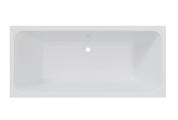 Ванна акриловая Radomir Патрисия 185x85 1-01-0-0-1-333 белая пристенная с каркасом