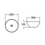 Раковина COMFORTY 107 Раковина COMFORTY 107