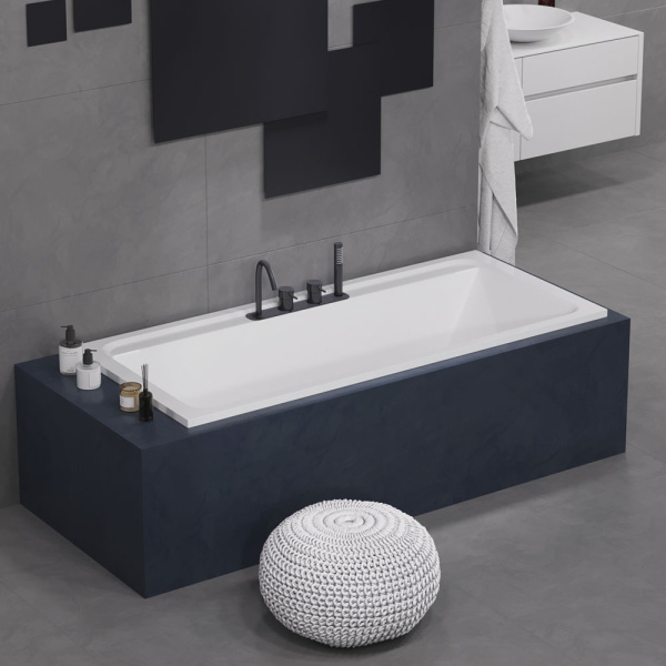 Ванна акриловая Alba Spa Barselona 2.0 170x75 см ВПР0320200100