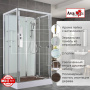 Душевая кабина AvaCan 120x90 V2012N профиль хром
