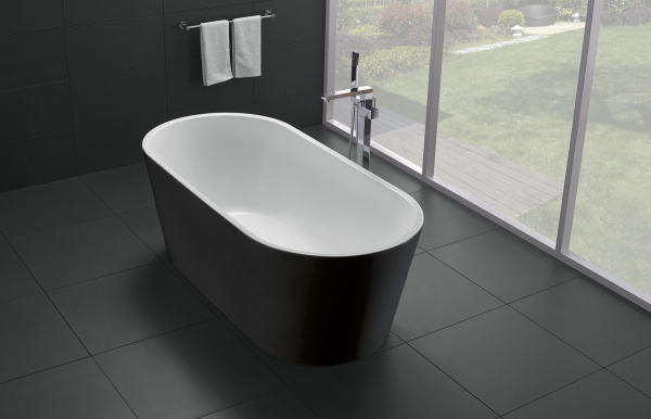 Ванна акриловая BelBagno 170x80 BB71-1700-NERO-W0