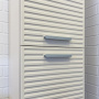Пенал Comforty Касабланка 35x160 см 00-00017851 подвесной серый шелк
