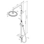 Душевая система Damixa  Scandinavian Pure 936000300 Душевая система Damixa  Scandinavian Pure 936000300