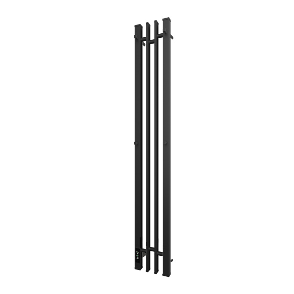 Полотенцесушитель электрический диммер слева 17x120 см Point Фрея PN20722B черный Полотенцесушитель электрический диммер слева 17x120 см Point Фрея PN20722B черный