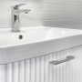 Тумба с раковиной Comforty Ангара 60 см 00-00017871 подвесная белая