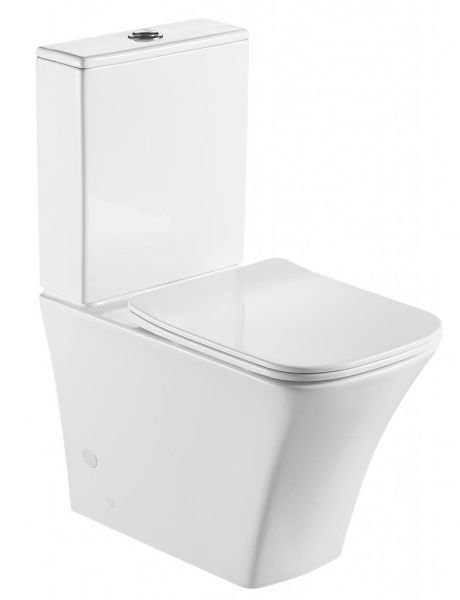 Чаша унитаза безободковая  BelBagno MARMI BB052CPR Чаша унитаза безободковая  BelBagno MARMI BB052CPR