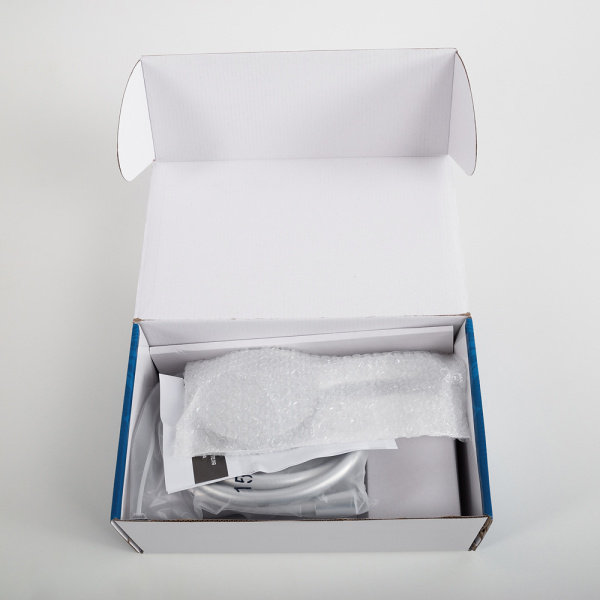 Смеситель для ванны с ручным душем, шлангом и держателем BelBagno Unique UNIQUE-VASM-L-CRM хром глянцевый