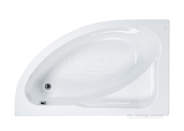 Ванна акриловая Roca Welna 160x100 левая асимметричная ZRU9302997 Ванна акриловая Roca Welna 160x100 левая асимметричная ZRU9302997